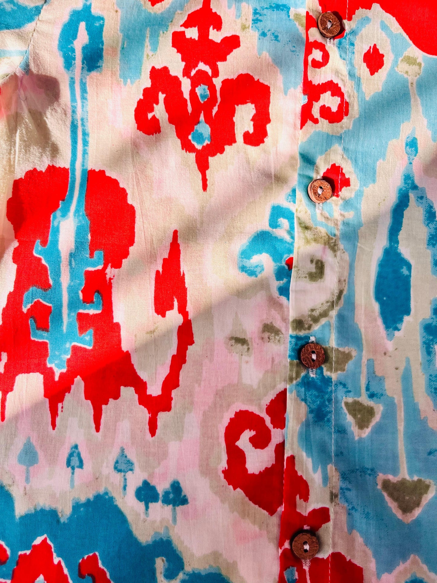 Ikat printed Cord-Set