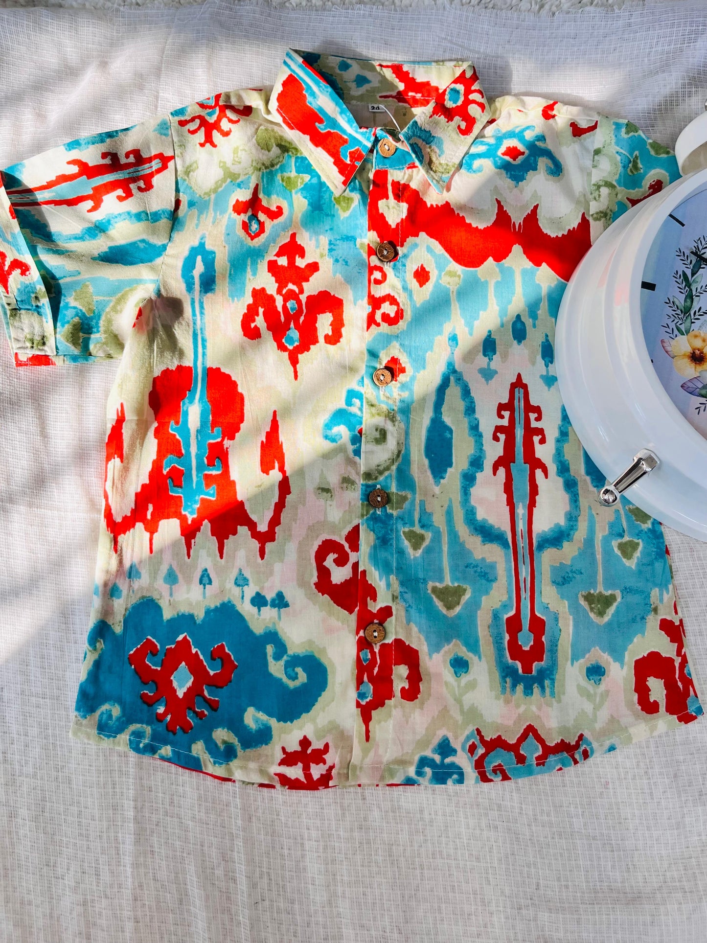 Ikat printed Cord-Set