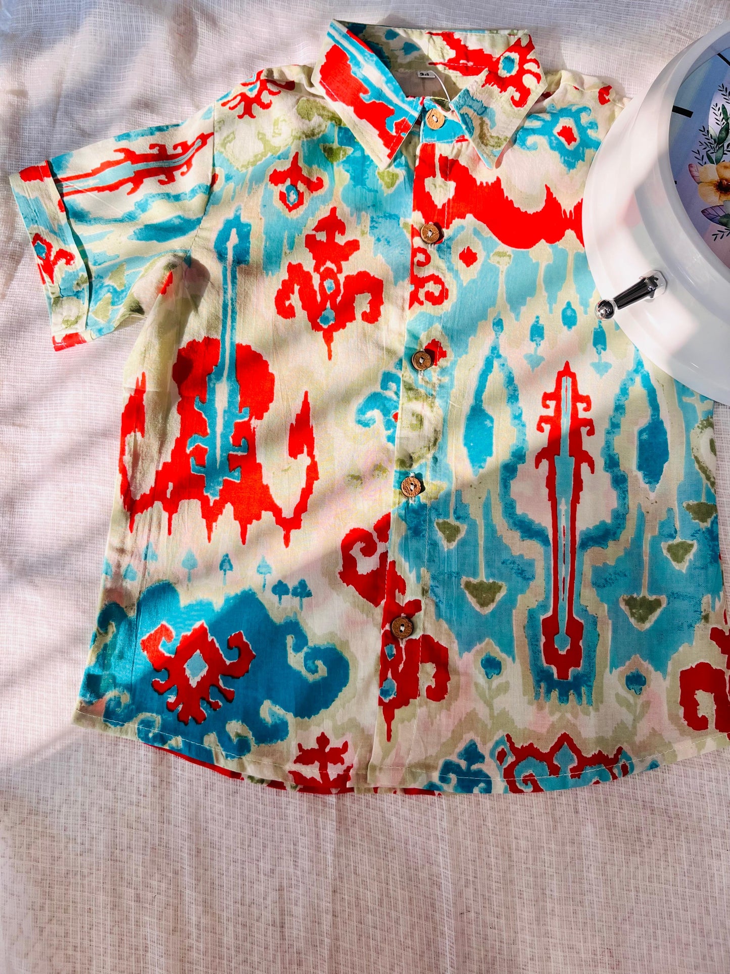 Ikat printed Cord-Set