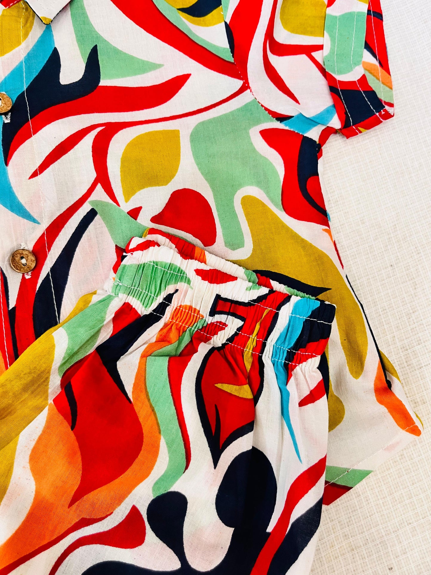 Abstract Printed Cord-Set