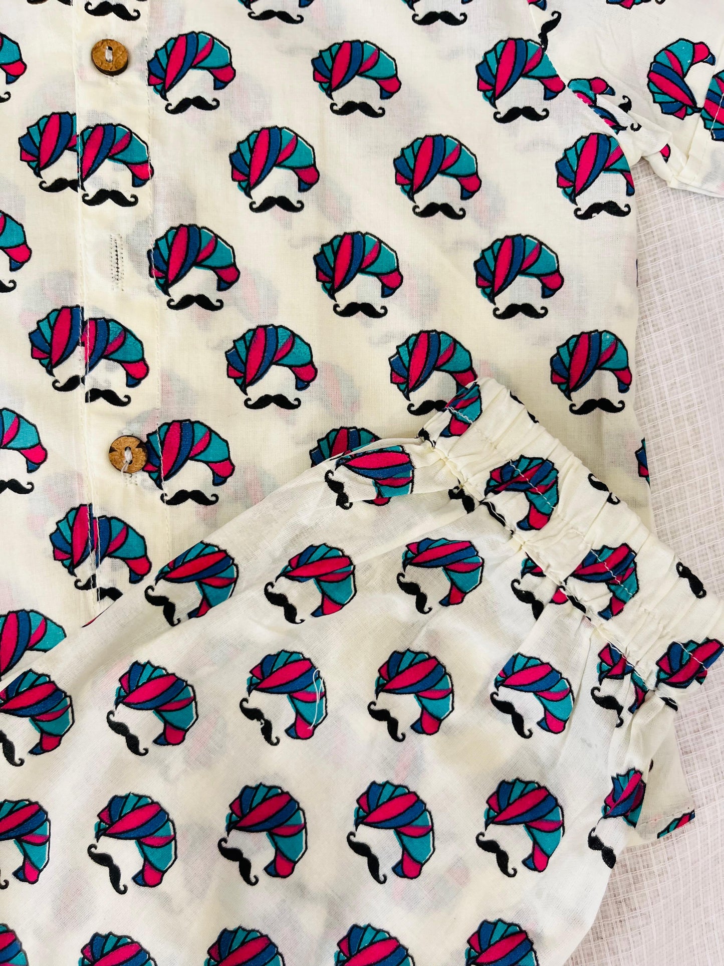 Turban printed Cord-Set