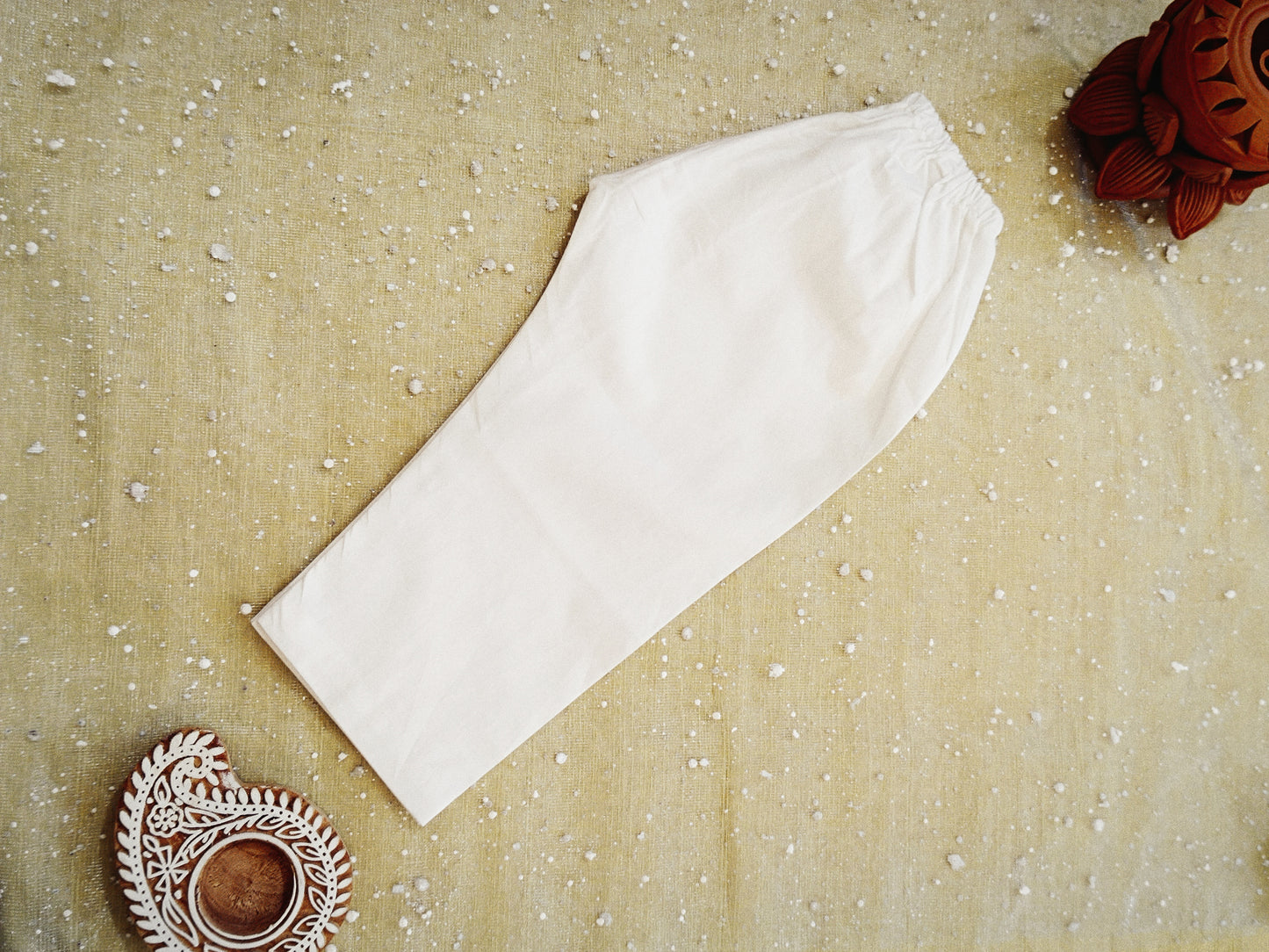 Red Tie and Dye Jacket with Bandhej Kurta-Pyjama