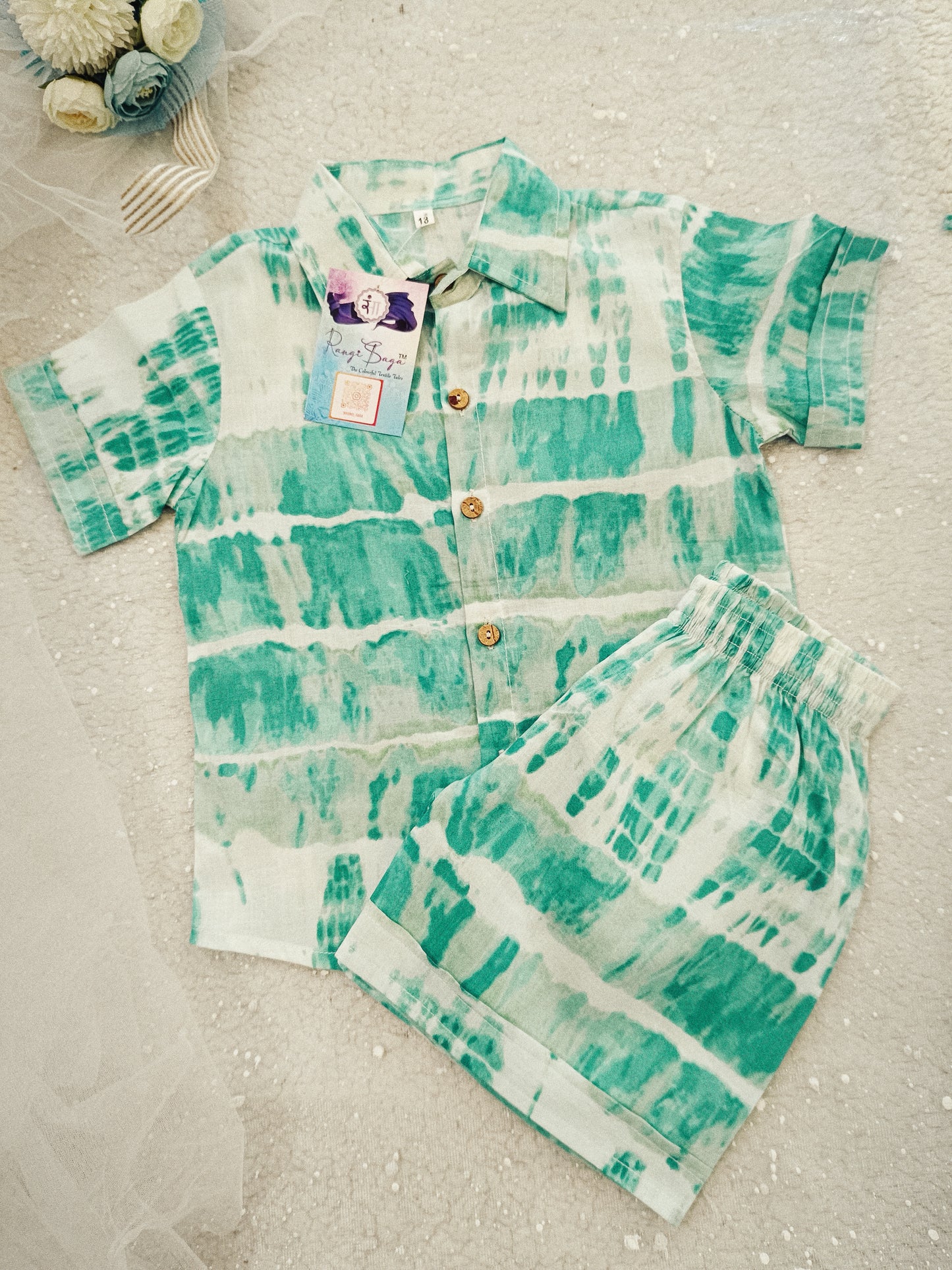 Tie –Dye Printed Cord-Set