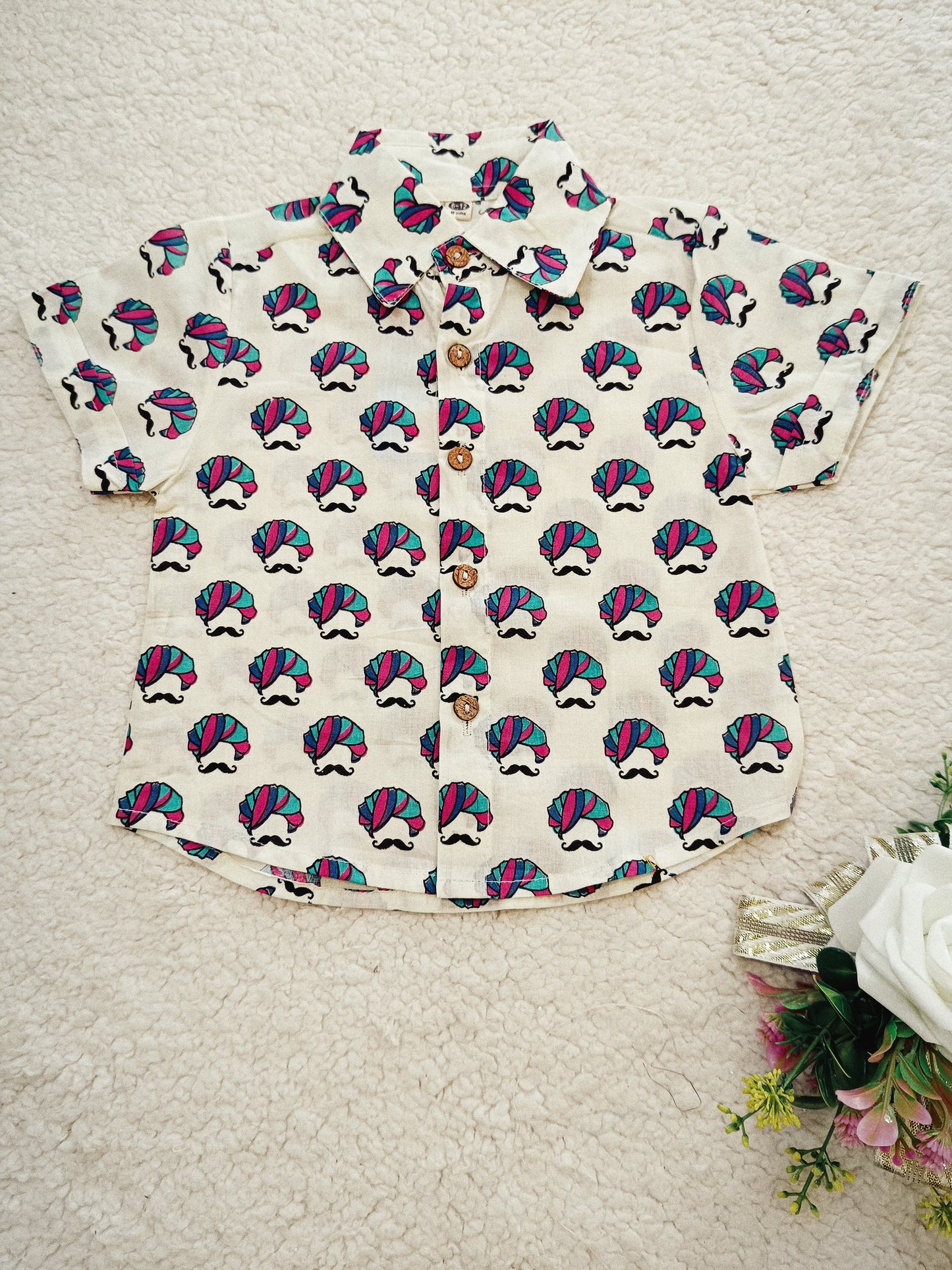 Turban printed Cord-Set