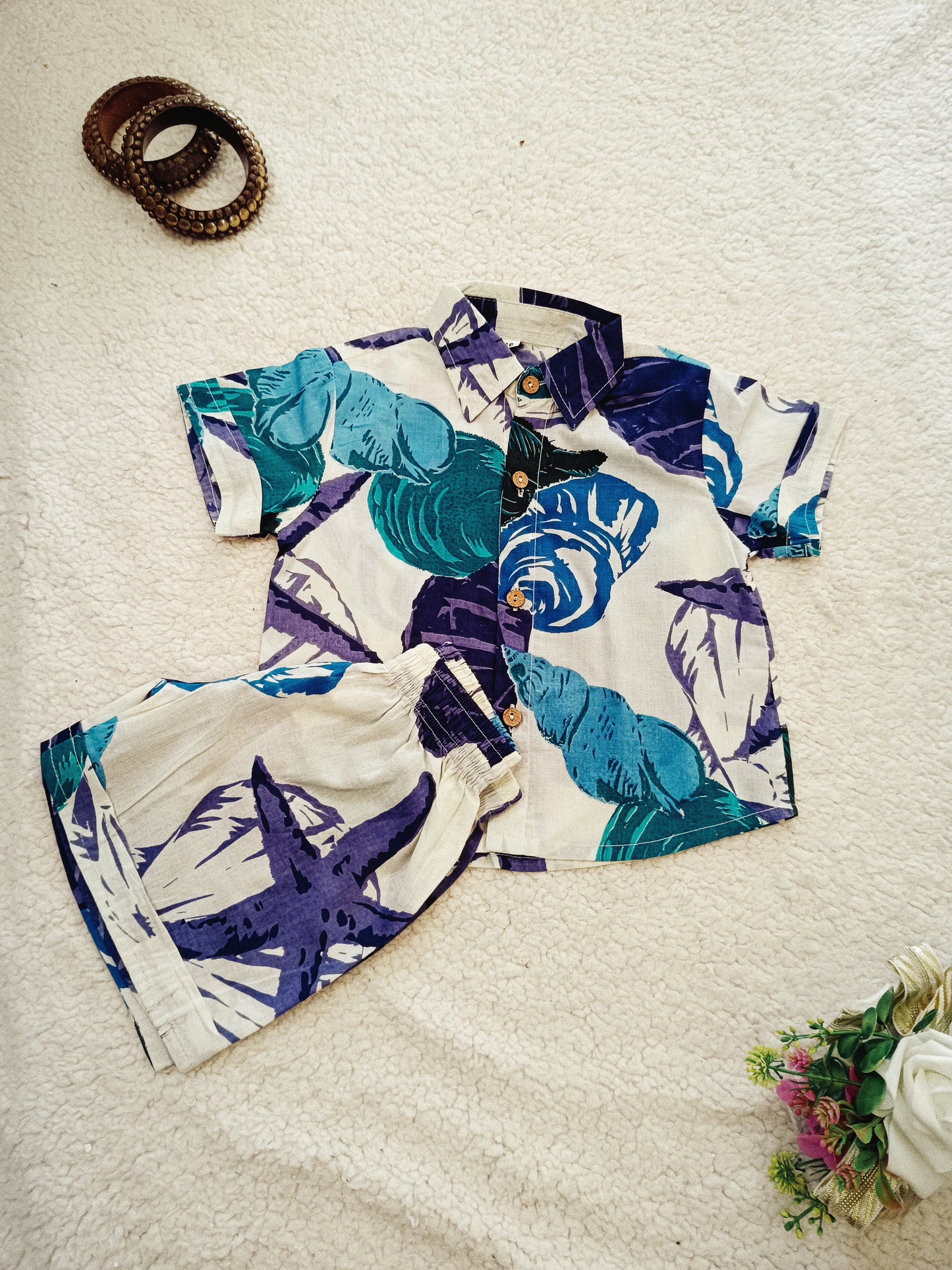 Abstract Printed Cord-Set