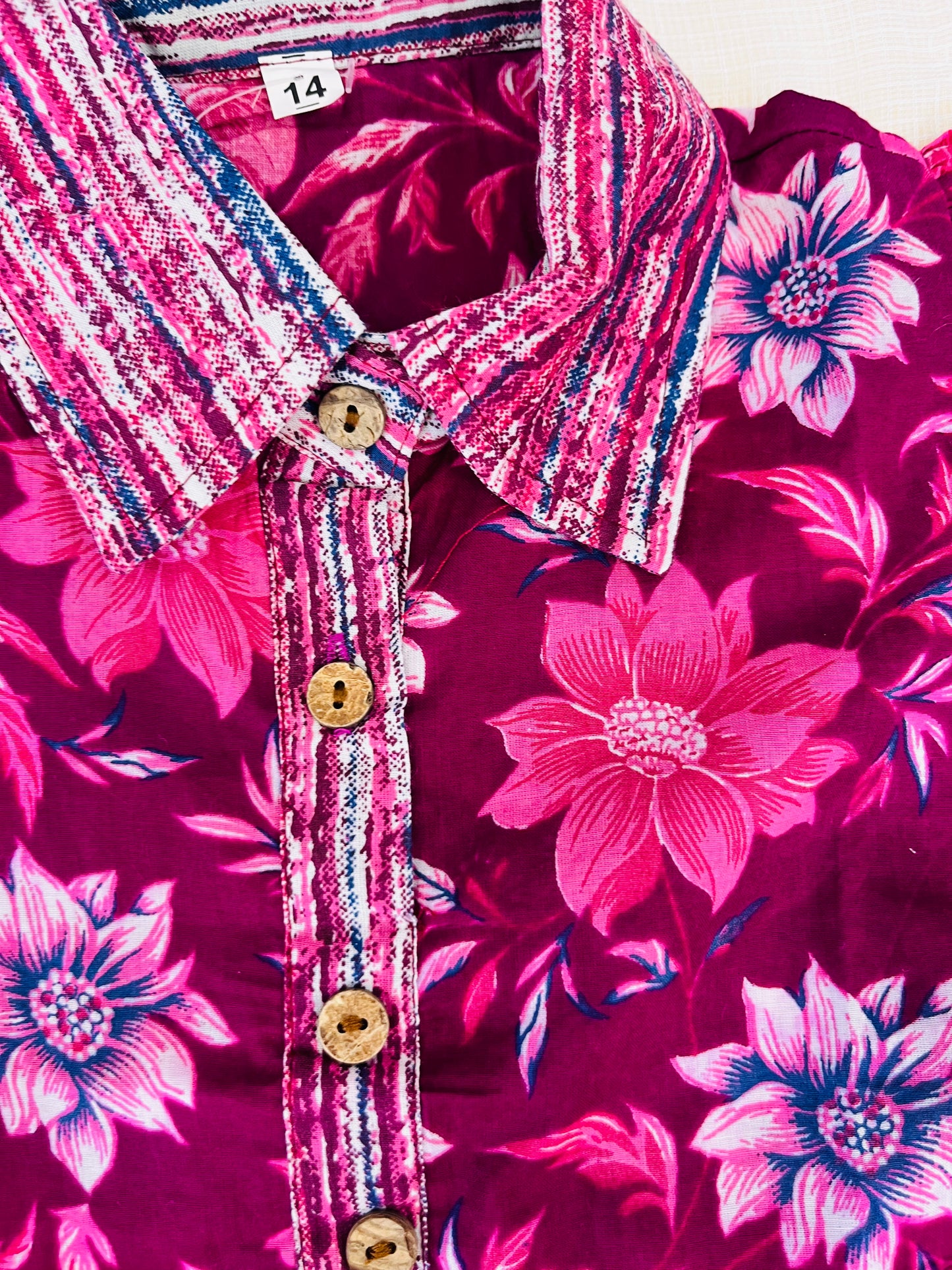 Flower Print Wine Colour Girls Co-Ords