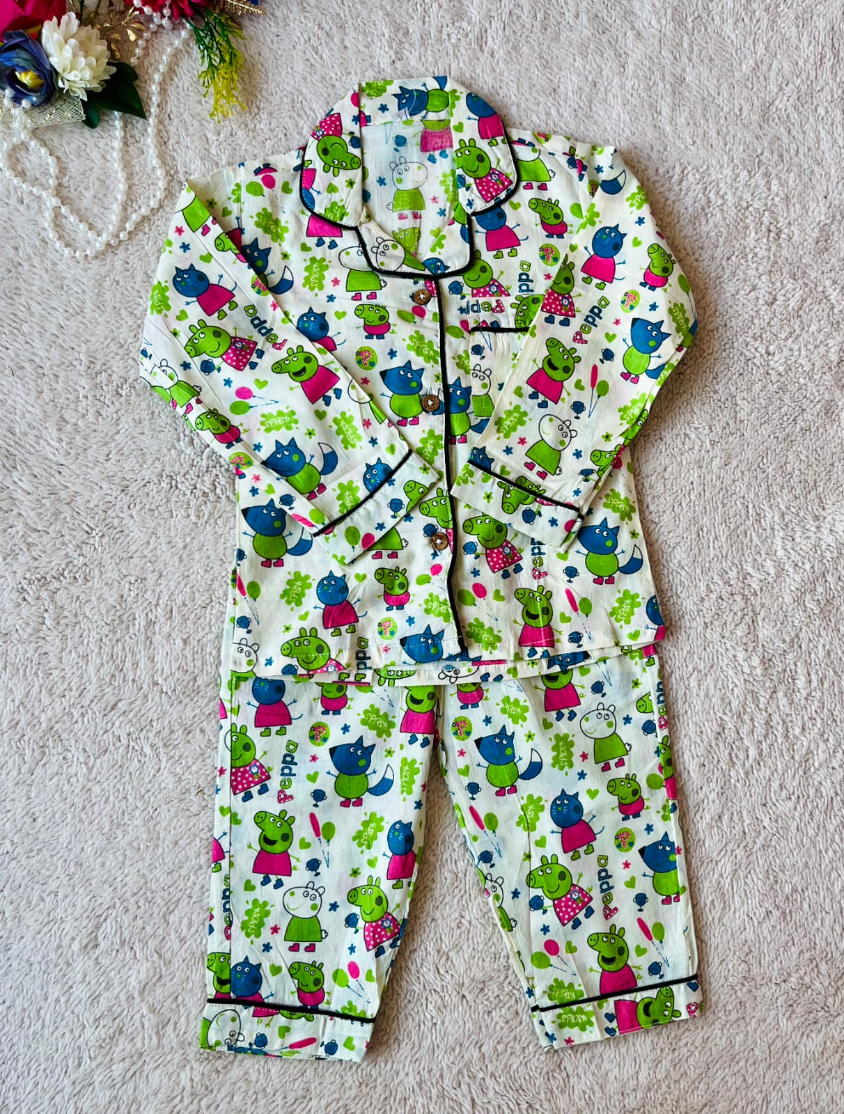 Peppa Pig Printed Night Suit