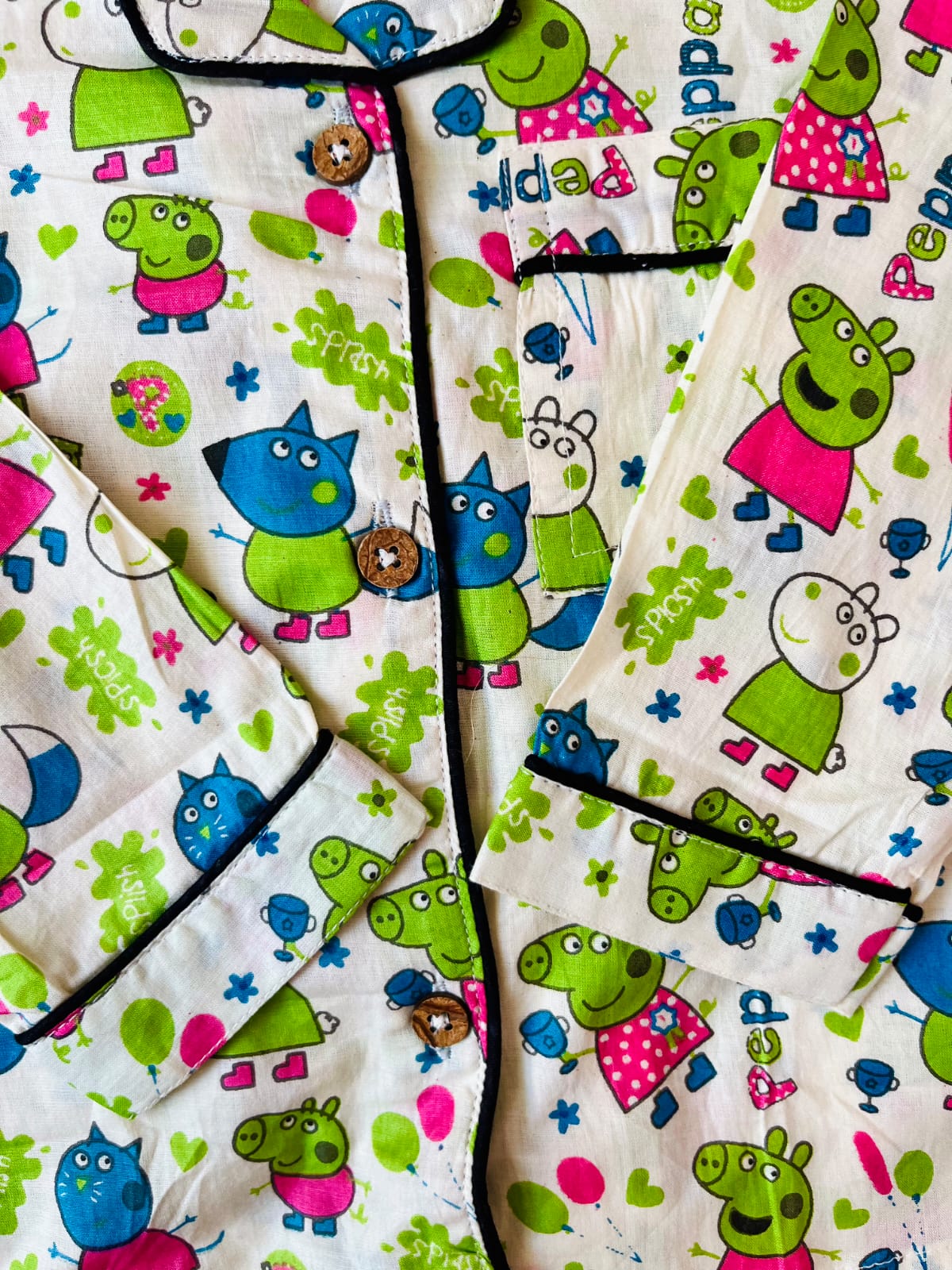 Peppa Pig Printed Night Suit