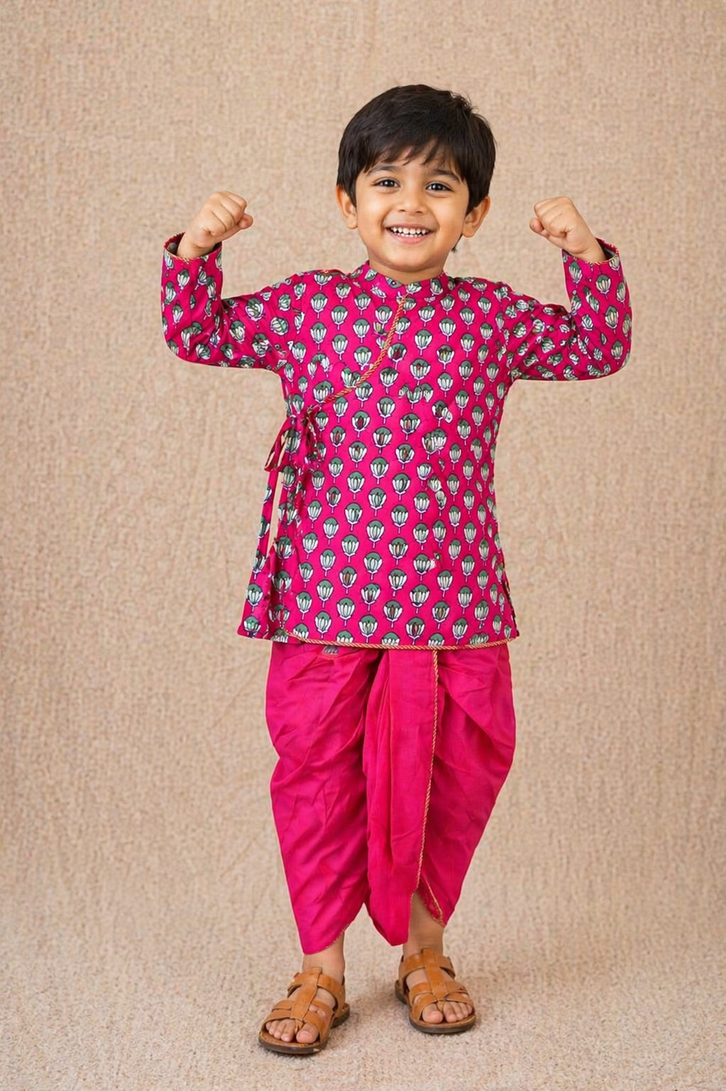Dhoti Kurta With Jacket