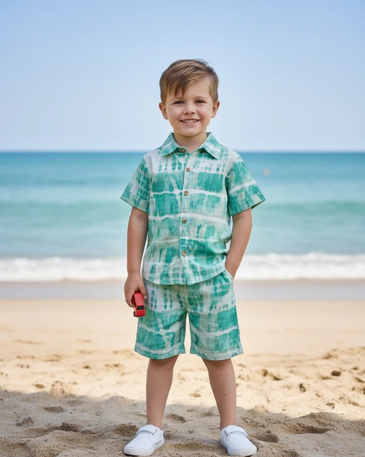 Tie –Dye Printed Cord-Set