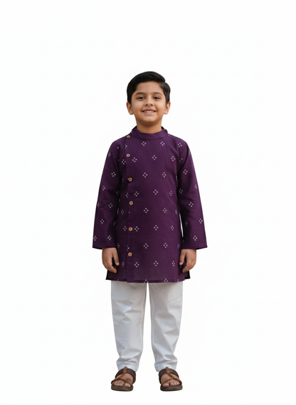 Bandhej Kurta -Pyjama set