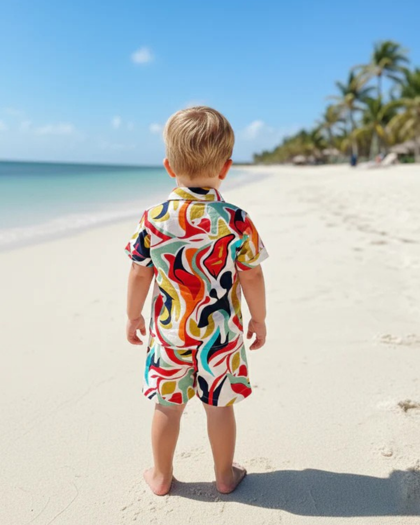 Abstract Printed Cord-Set