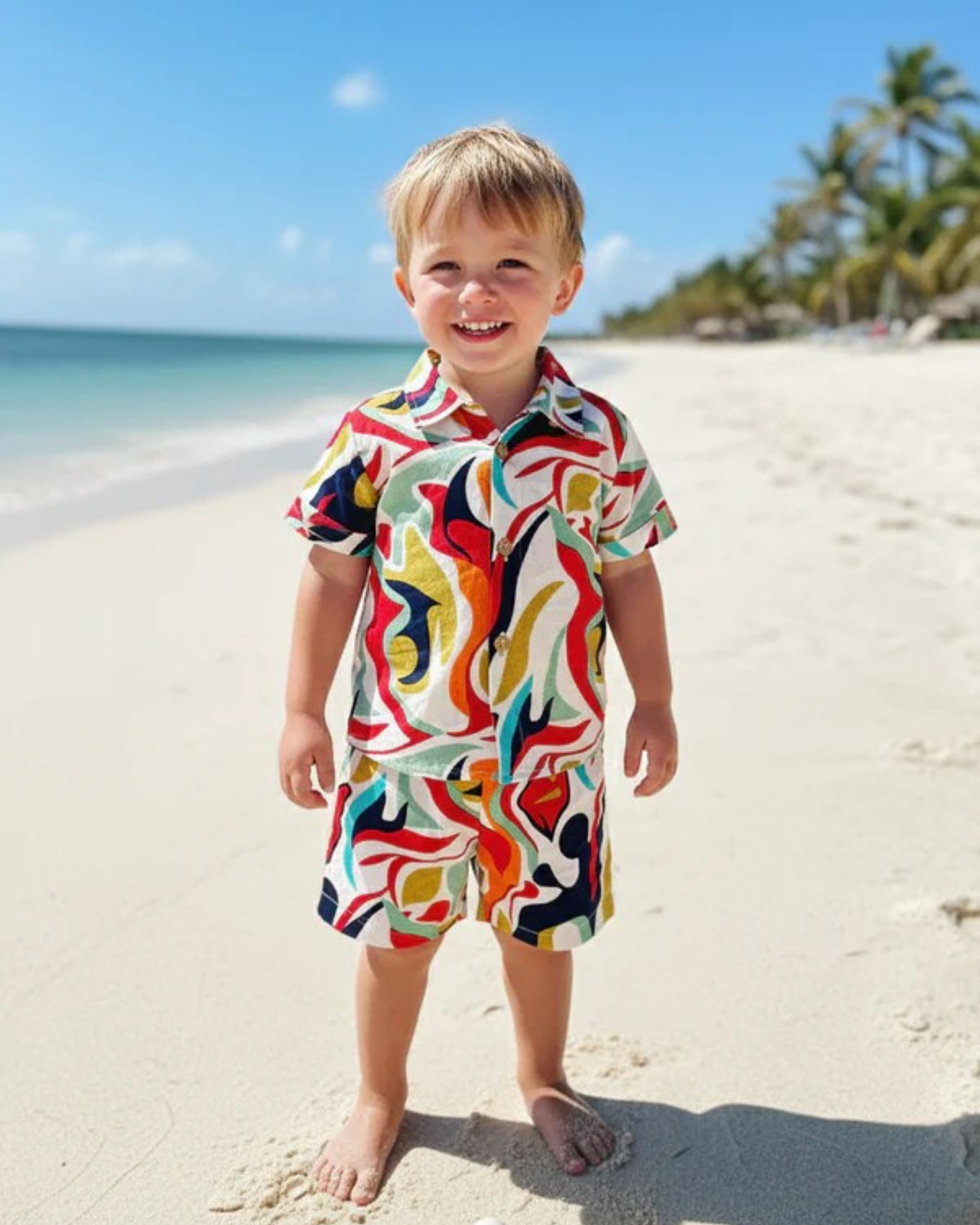 Abstract Printed Cord-Set