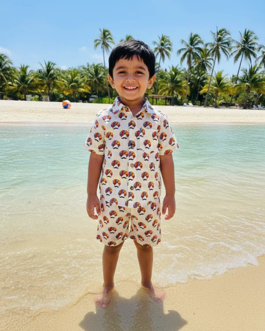 Turban printed Cord-Set