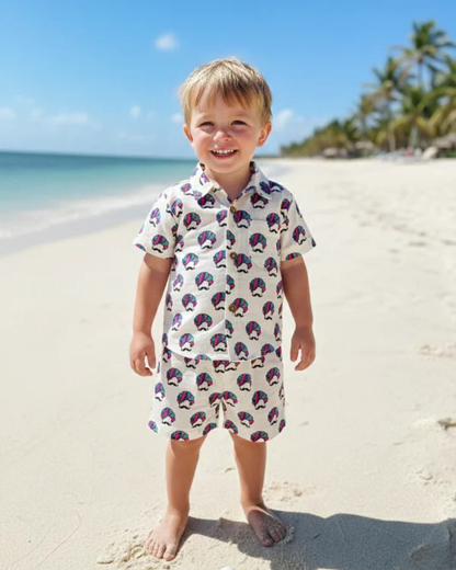 Turban printed Cord-Set