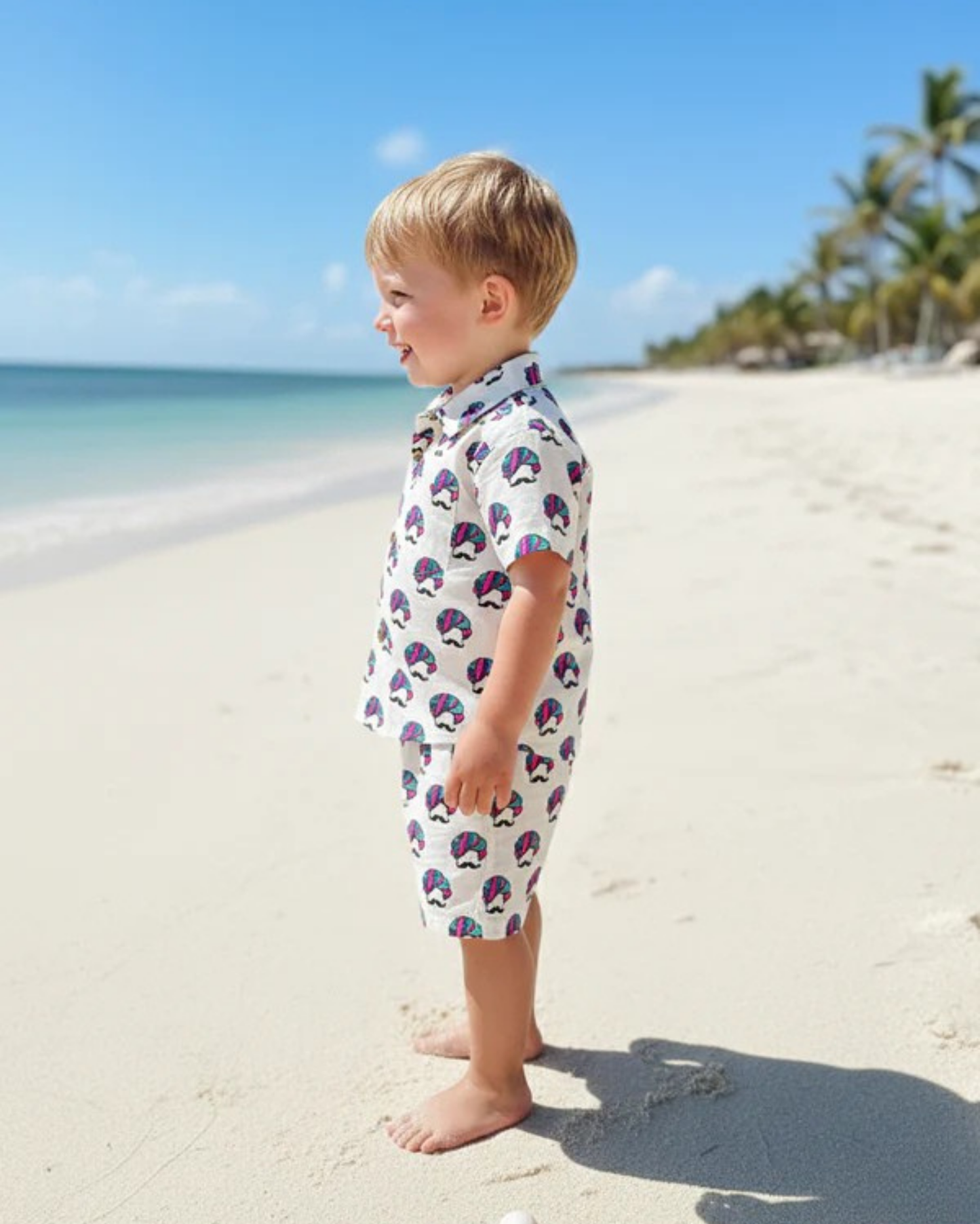 Turban printed Cord-Set