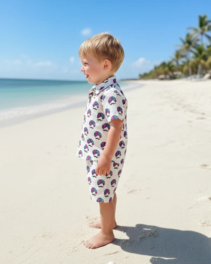 Turban printed Cord-Set