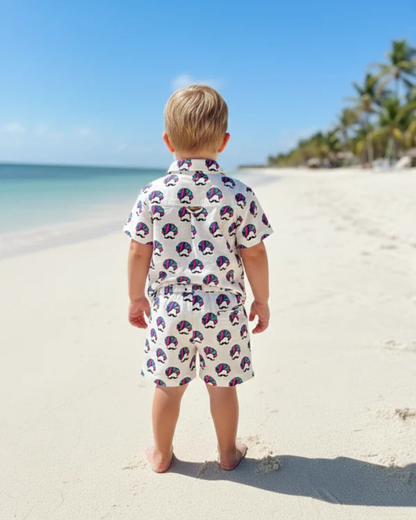 Turban printed Cord-Set