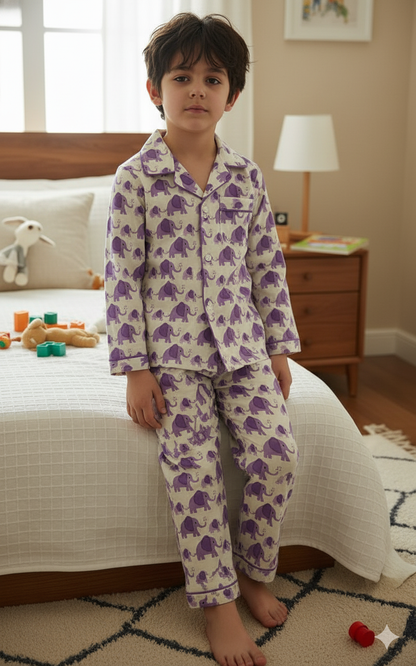 Elephant print Night Suit