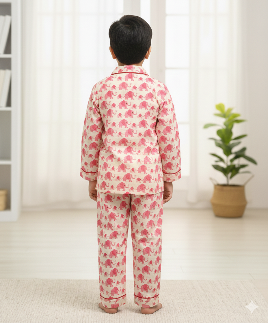 Elephant print Night Suit