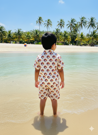Turban printed Cord-Set