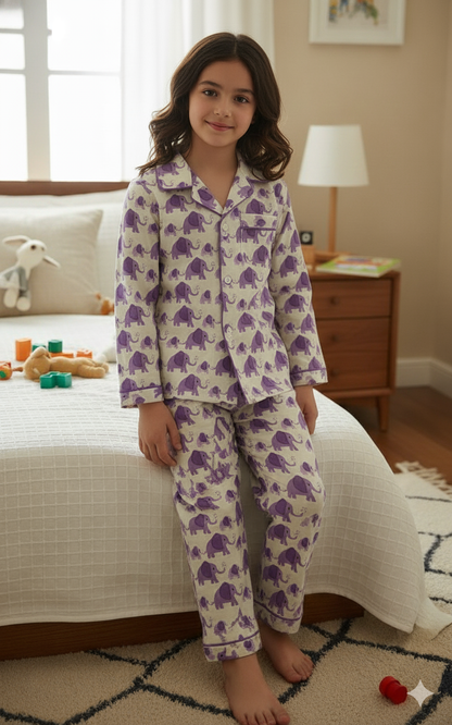 Elephant print Night Suit