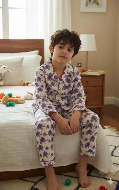 Elephant print Night Suit