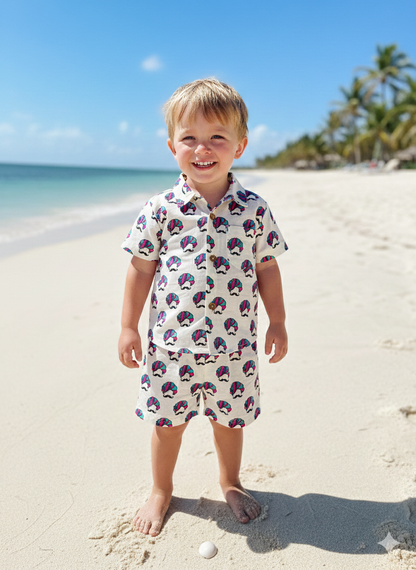 Turban printed Cord-Set