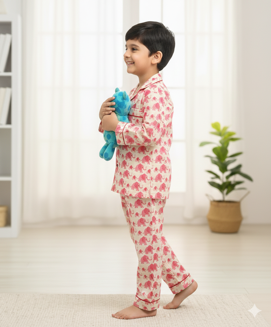 Elephant print Night Suit