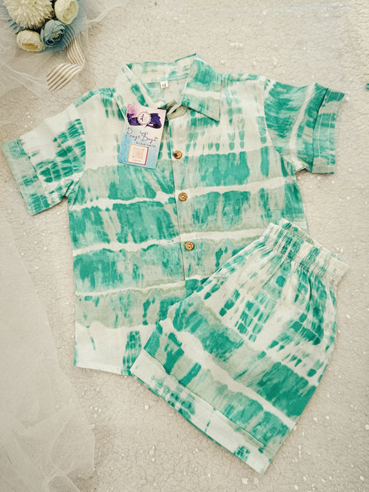 Tie –Dye Printed Cord-Set
