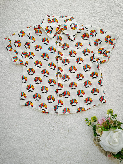 Turban printed Cord-Set