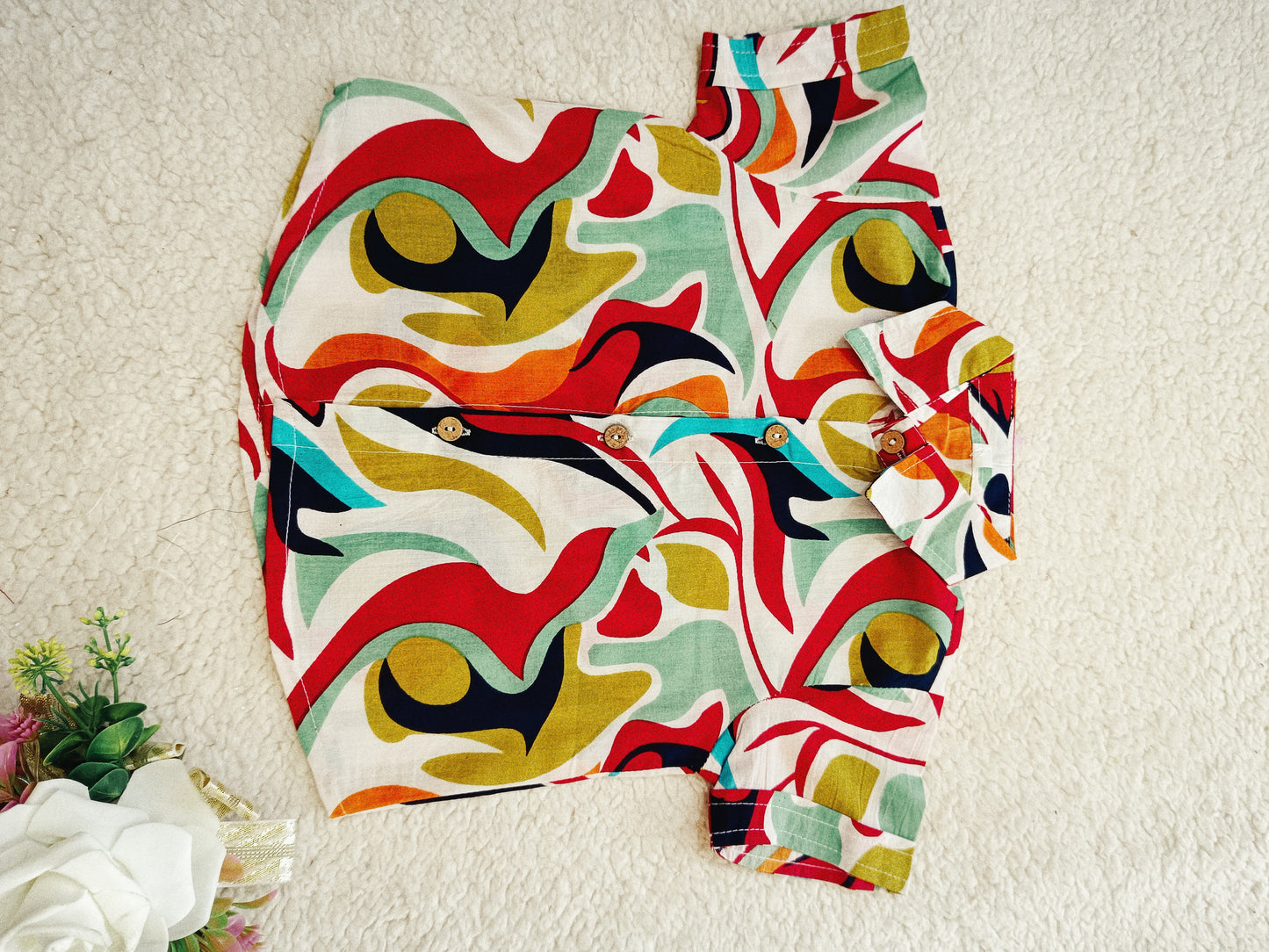 Abstract Printed Cord-Set
