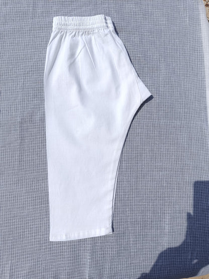 Purple Bandhej Jacket With Lurex Kurta Pyjama