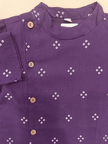 Bandhej Kurta -Pyjama set