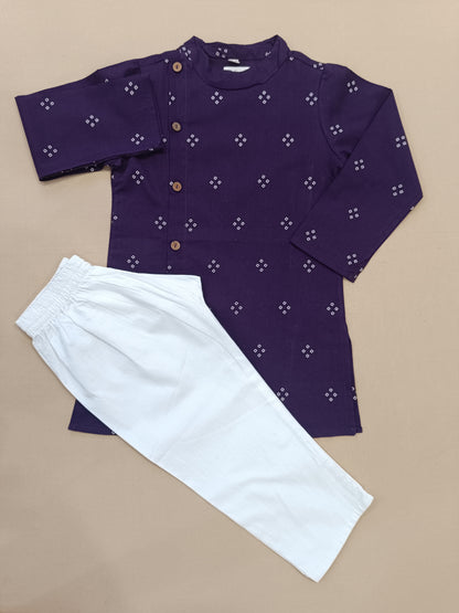 Bandhej Kurta -Pyjama set