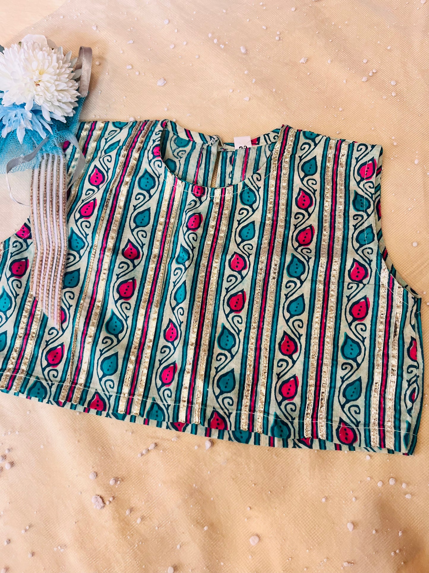 Pink Floral Printed 3 Piece Co-Ords For Girls