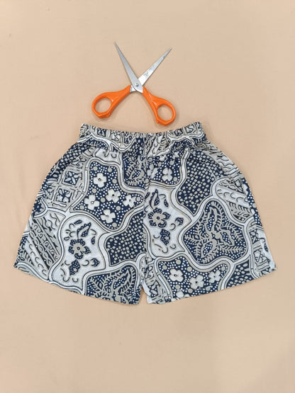 Black Abstract printed Cord-Set  for boys