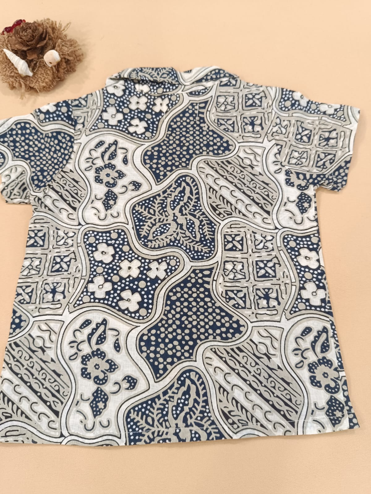Black Abstract printed Cord-Set  for boys