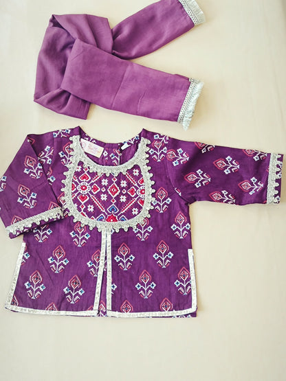 COTTON PATOLA LEHENGA WITH KURTI KANCHALI TOP DESIGN