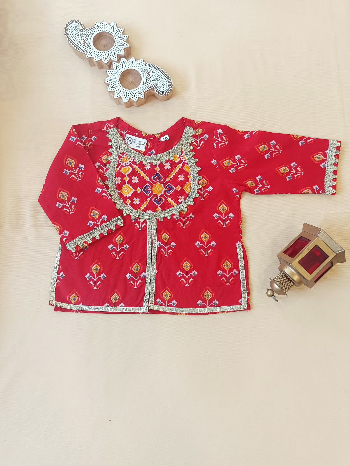 COTTON PATOLA LEHENGA WITH KURTI KANCHALI TOP DESIGN