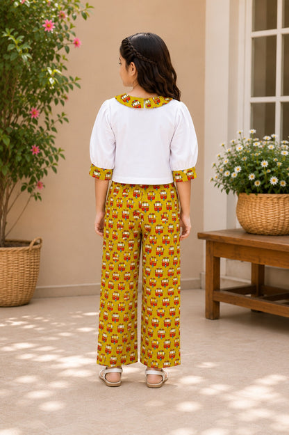 Auto Printed Girls Co-Ords