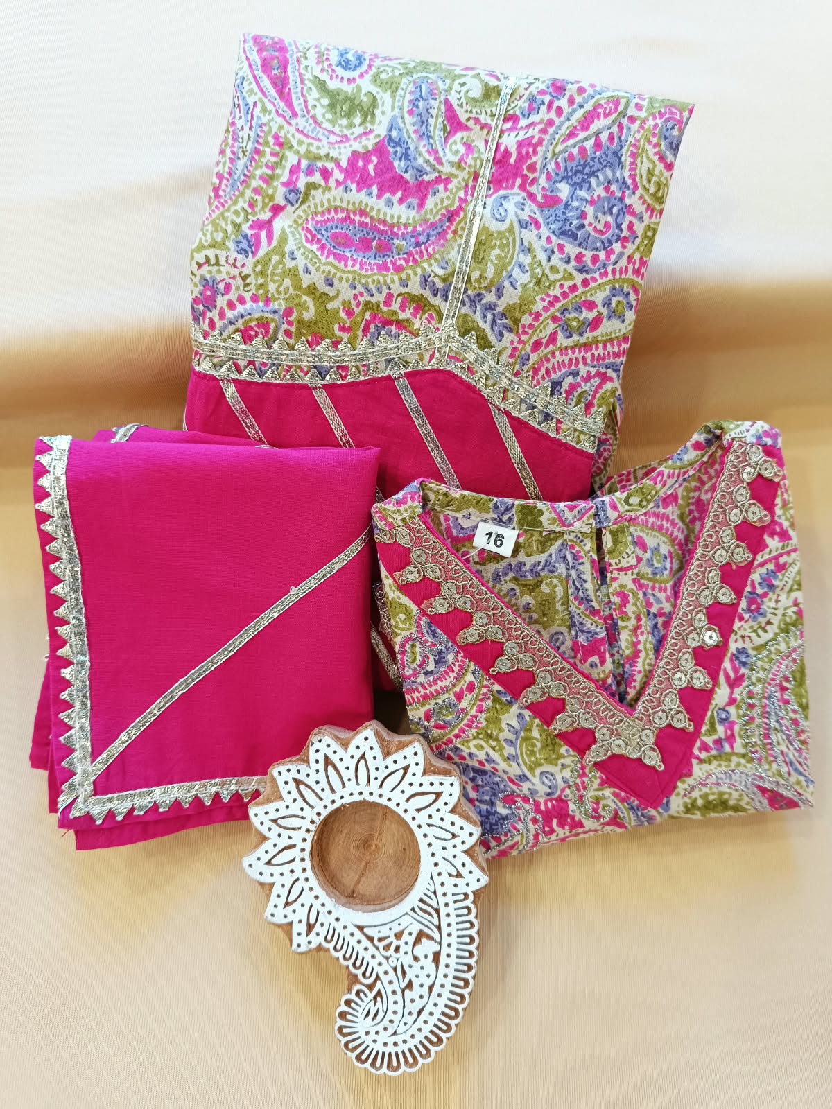 Paisley Printed Pink Coloured  Lehenga Choli
