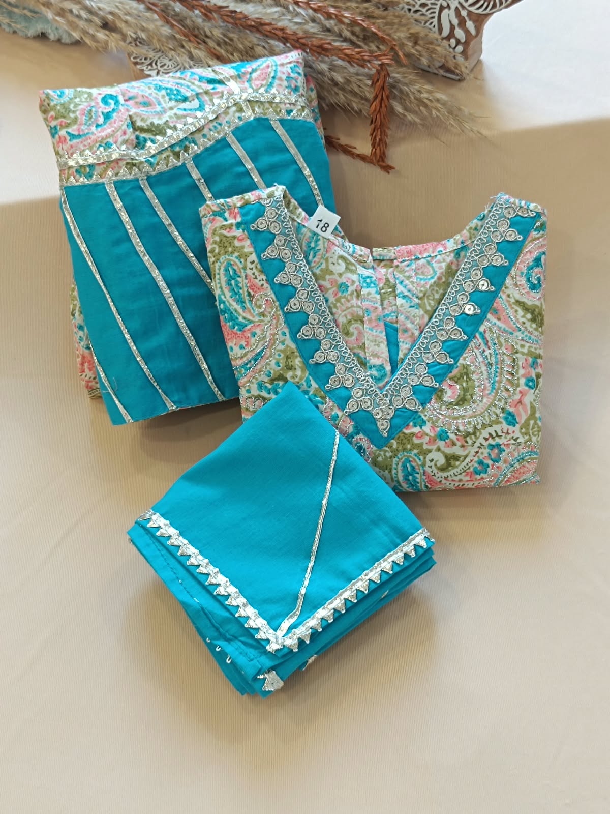 Paisley Printed Blue Coloured  Lehenga Choli
