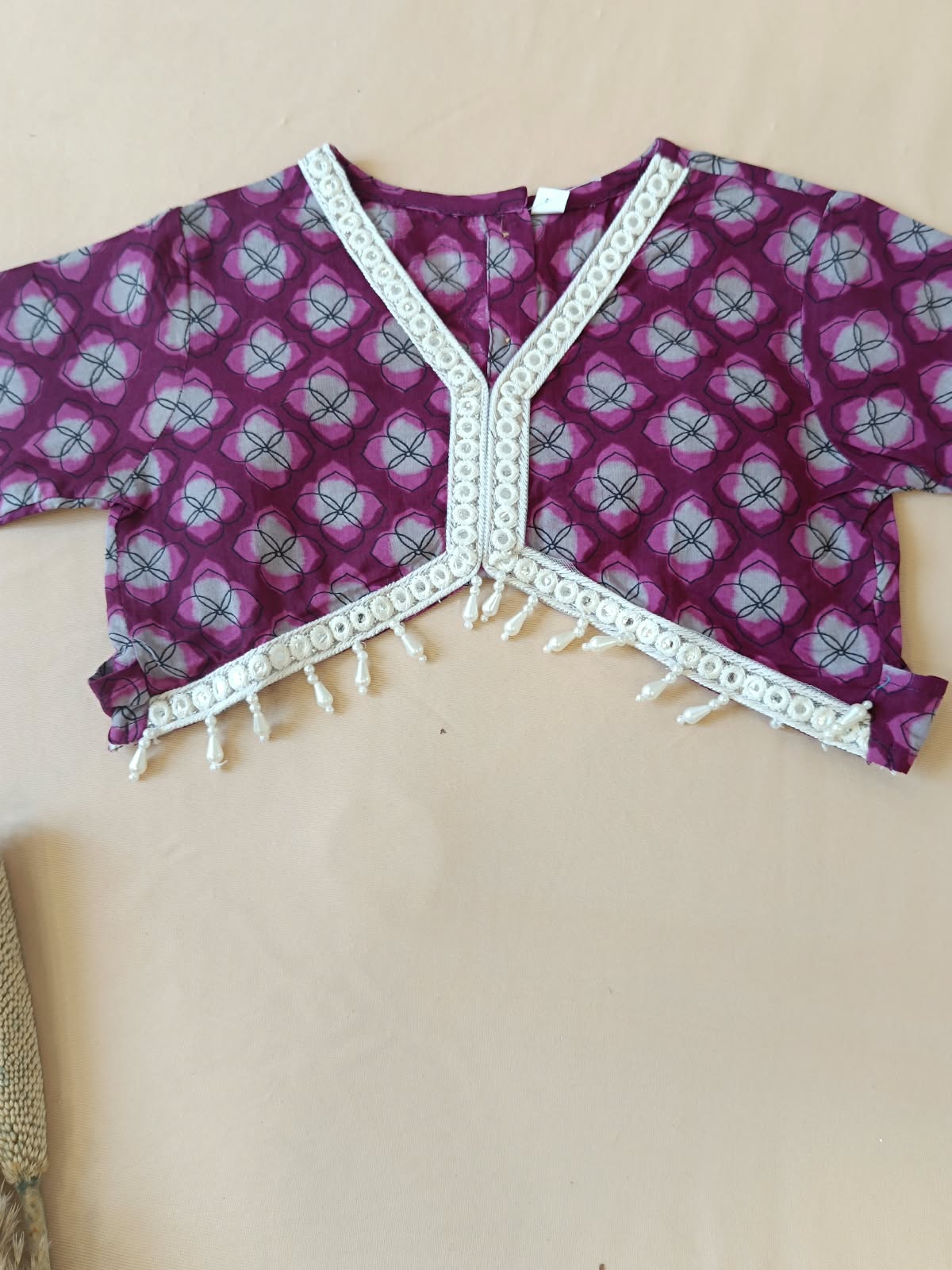Jaal Buta Print wine Colour lehenga Choli